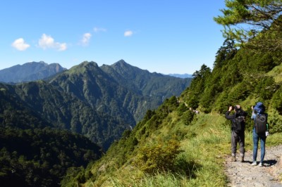 能高越嶺道 黃信富攝